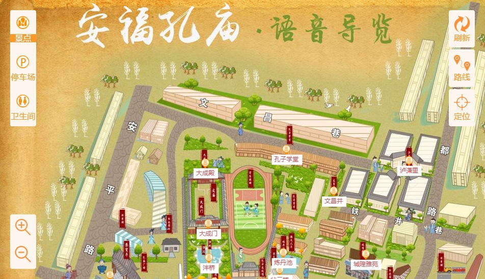 友谊手绘地图：智慧景区智能化服务的延伸